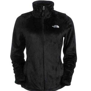 New Women's North Face Osito Silken Raschel Fleece Jacket Size 3XL TNF Black